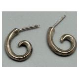 Collection of 7 Pairs of Vintage Sterling Silver Earrings