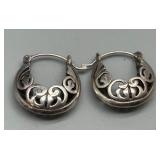 Collection of 7 Pairs of Vintage Sterling Silver Earrings