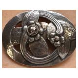 Vintage Georg Jensen Sterling Silver Denmark Brooch
