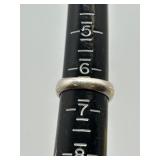 Artisan Sterling Silver Ring and Earrings Set with Lapis Lazuli