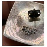 Collection of 4 Pair of Sterling Silver Earrings from Mexico