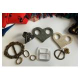 Colorful Assortment of Patterned Scarves and Shawls