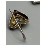 Collection of 4 Pair of Sterling Silver Earrings and Pendant Set by Coldwater Creek & More