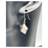 Sterling Silver Jewelry Set with Star Pendant Necklace and Earrings