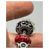 Troll LAA Sterling Silver 925 Charm Bracelet with 18 Assorted Charms