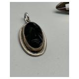 Collection of Sterling Silver Jewelry Charms and Earrings