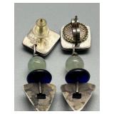 Collection of Sterling Silver Jewelry Charms and Earrings