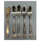 Vintage Rogers Bros & Various Other Brands Silver Plate Flatware Set - 8 Pieces