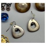 Assorted Vintage Jewelry Collection Including Gruen Watch and Sterling Charm