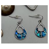 Assorted Vintage Jewelry Collection Including Gruen Watch and Sterling Charm