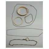 Collection of Vintage 12Kt Gold Filled Jewelry Pieces