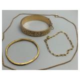 Collection of Vintage 12Kt Gold Filled Jewelry Pieces