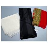 Collection of Vintage Designer Scarves Including Pierre Balmain and Echo