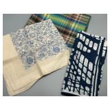 Collection of Vintage Designer Scarves Including Pierre Balmain and Echo