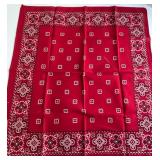 Vintage Collection of Classic Cotton Handkerchiefs with Early Designs