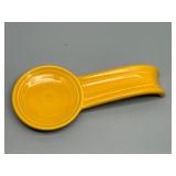 Fiesta Yellow Ceramic Spoon Rest