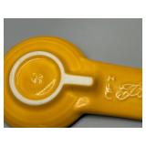 Fiesta Yellow Ceramic Spoon Rest