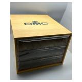 DMC Wooden Thread Storage Cabinet with Acrylic Drawers