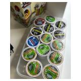 Keurig Coffee Maker with Assorted Coffee/ Tea Pods and K-Cups