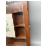 Sudberry House Needlepoint Apothecary Cabinet with Matching Tea Tray and Traycloth