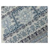 Handcrafted Linen Cross Stitch Collection with Floral Pillow and Monogrammed Booklet