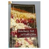 Collection of Original Stitchery Art and Embroidered Artworks by Julie Crabtree