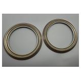 Collection of 10 Assorted Picture Frames in Various Styles