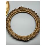 Set of 4 Vintage Ornate Picture Frames with Gilded Details
