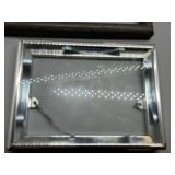 Set of 7 Assorted Picture Frames in Various Colors and Sizes