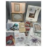 Collection of Cross-Stitch Kits and Needlecraft Projects New Most with Supplies