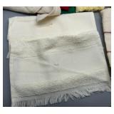Collection of Charles Craft Cross Stitch Terry Cloths and Towels - All New