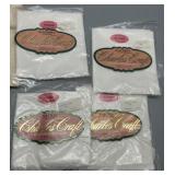 Collection of Charles Craft Cross Stitch Terry Cloths and Towels - All New