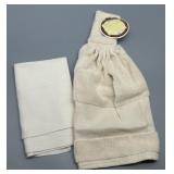 Collection of Charles Craft Cross Stitch Terry Cloths and Towels - All New