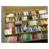 Massive Magnum Plano Organizer Filled with Embroidery Floss Collection - DMC Thread