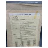 Collection of Cross Stitch Fabric, Perforated Paper Base and Muslin Fabric Pieces All New