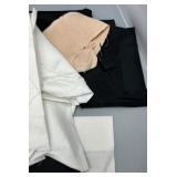 Collection of Cross Stitch Fabric, Perforated Paper Base and Muslin Fabric Pieces All New