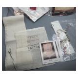 Huge Collection of New, Finished & Partially finished Embroidery and Needlework Kits with Accessories