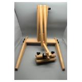 Wooden Adjustable Desktop Needlepoint / Cross stitch Stitching Multi Functional FRAME Stand