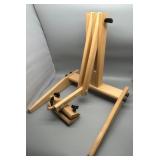 Wooden Adjustable Desktop Needlepoint / Cross stitch Stitching Multi Functional FRAME Stand