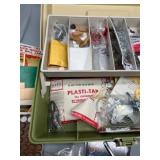 Tacklebox Organizer Full of Picture Hanging Supplies