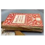 Vintage Betty Crocker Cookbook and Bread Framed Prayer Cross-Stitch Set