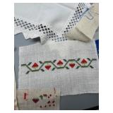 Assorted Needlework and Embroidery Sampler Pieces