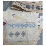 Assorted Needlework and Embroidery Sampler Pieces