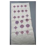 Assorted Needlework and Embroidery Sampler Pieces