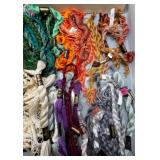 Large Collection of Embroidery Floss in Various Colors - DMC Thread