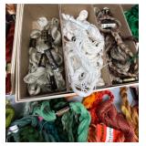 Large Collection of Embroidery Floss in Various Colors - DMC Thread