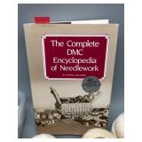 Large Collection of DMC Embroidery Threads  Coton Perle Balls and Complete Encyclopedia