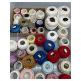 Large Collection of DMC Embroidery Threads  Coton Perle Balls and Complete Encyclopedia