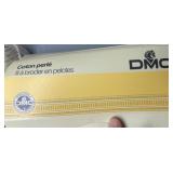 Large Collection of DMC Embroidery Threads  Coton Perle Balls and Complete Encyclopedia