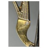 Collection of 7 Vintage Embroidery Scissors with Decorative Handles Made in The USA & Germany